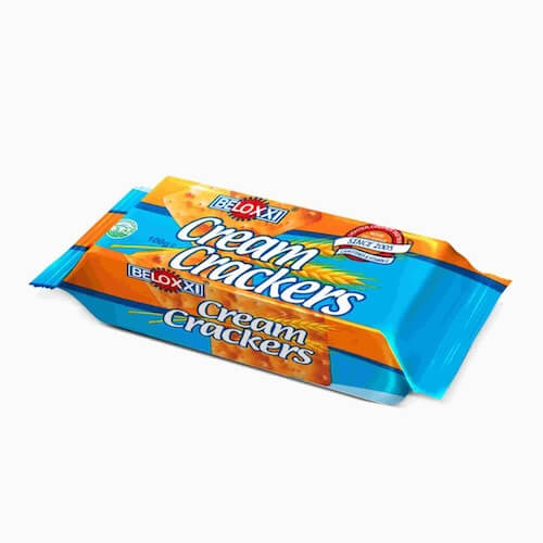 Cream Crackers Biscuit, Beloxxi, 100G